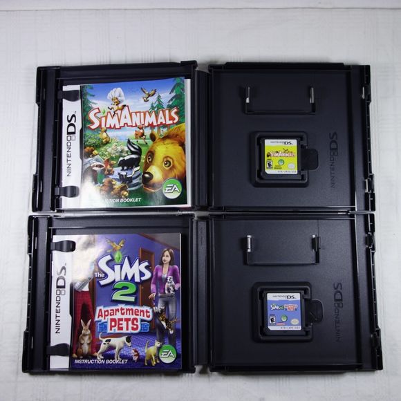 SimAnimals (NDS) & The SIMS 2 Apartment Pets (NDS) lot - CIB WORKS - Picture 3 of 3